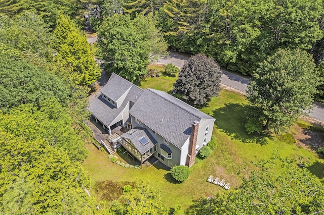 15 Harvey Brook Dr, Freeport, ME 04032 - aerial view of property and surrounding area