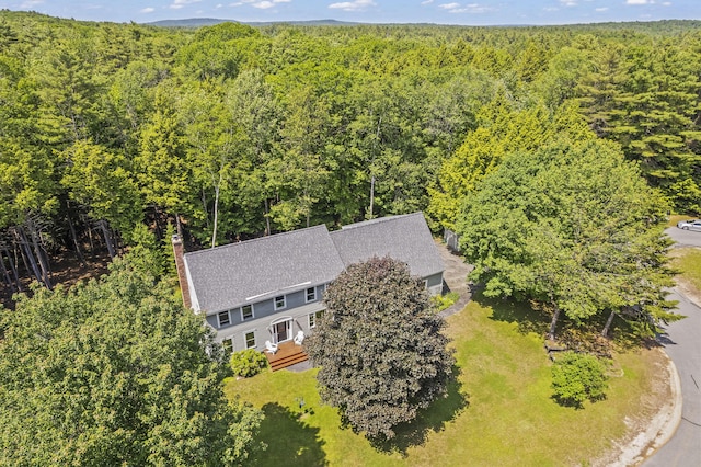 15 Harvey Brook Dr, Freeport, ME 04032 - aerial view of property and surrounding area with a forest