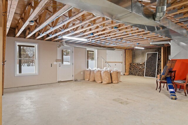 431 Bardon Hill Rd, Etna, ME 04434 - view of below grade area