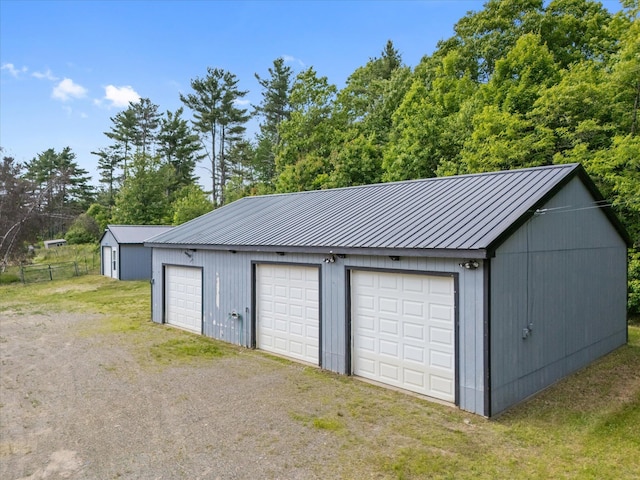431 Bardon Hill Rd, Etna, ME 04434 - view of detached garage