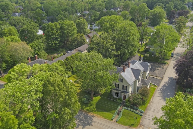 58 Church St, Belfast, ME 04915 - drone / aerial view
