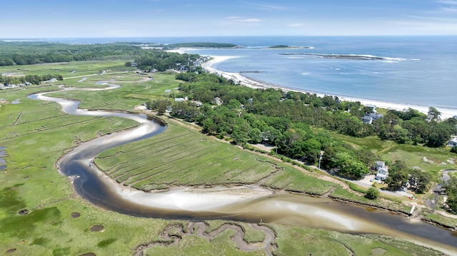 13 Norwood Ln, Kennebunkport, ME 04046 - aerial overview of property's location featuring a nearby body of water