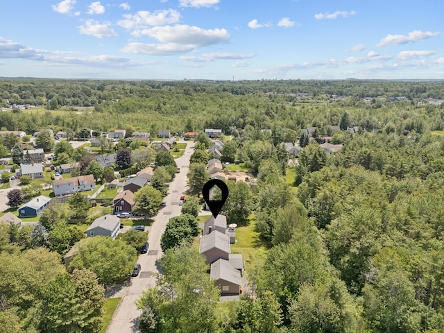 46 Label Ave, Portland, ME 04103 - aerial view of a forest