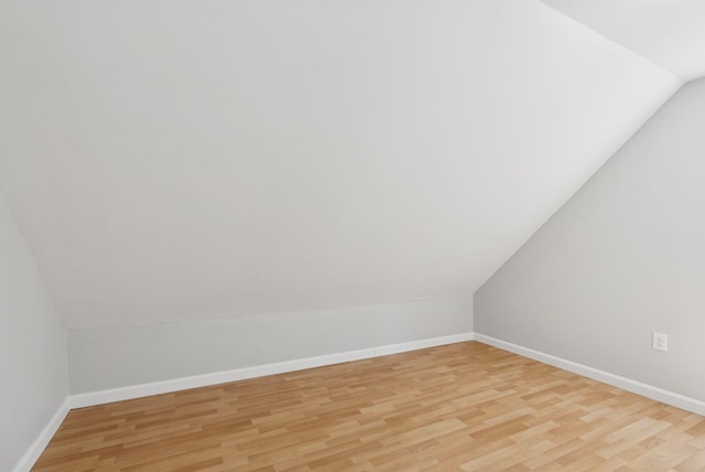 46 Label Ave, Portland, ME 04103 - bonus room featuring vaulted ceiling and light wood-style flooring