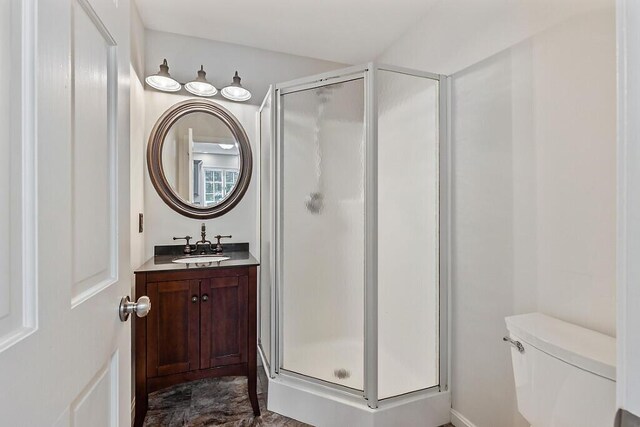 4 Acorn Ln, Lewiston, ME 04240 - full bath with a shower stall and vanity