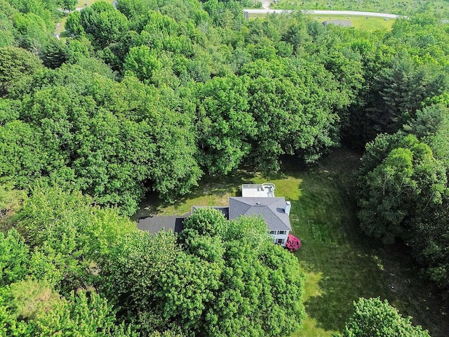 4 Acorn Ln, Lewiston, ME 04240 - aerial overview of property's location with a forest