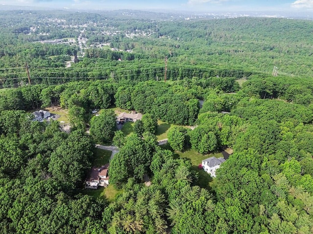 4 Acorn Ln, Lewiston, ME 04240 - aerial overview of property's location with a forest