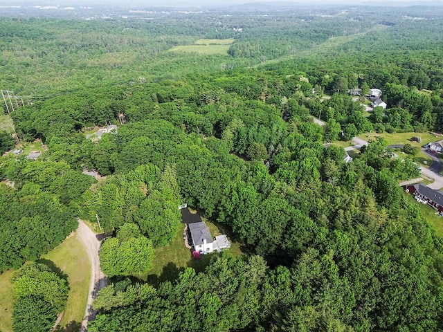 4 Acorn Ln, Lewiston, ME 04240 - view of property location featuring a heavily wooded area