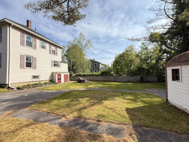 21 Peary Ter, South Portland, ME 04106 - view of yard with a storage shed