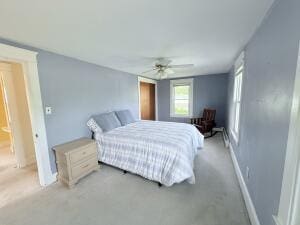21 Peary Ter, South Portland, ME 04106 - bedroom with a ceiling fan