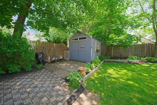 12 Fillmore Ave, South Portland, ME 04106 - view of shed with a fenced backyard