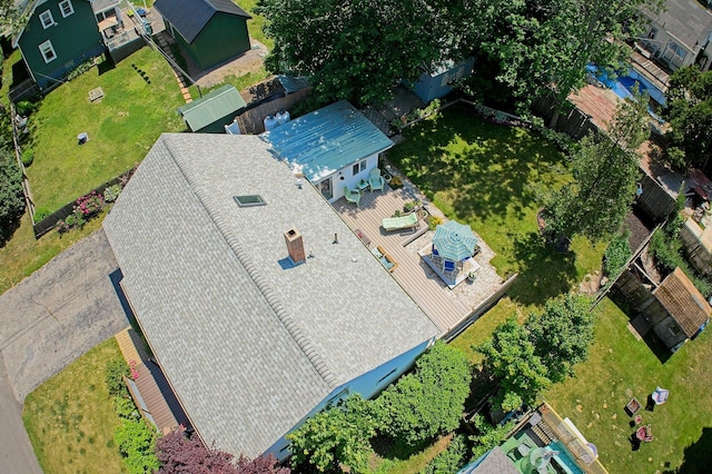 12 Fillmore Ave, South Portland, ME 04106 - aerial view of property and surrounding area