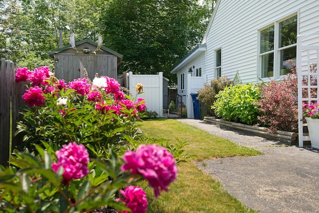 12 Fillmore Ave, South Portland, ME 04106 - view of yard featuring a storage shed