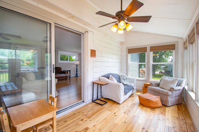 1 Madison St, Augusta, ME 04330 - sunroom with vaulted ceiling
