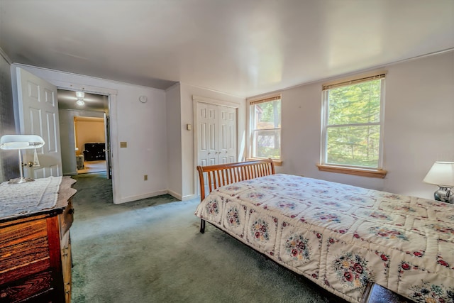 31 Herrick Rd, Belfast, ME 04915 - bedroom with light colored carpet and a closet