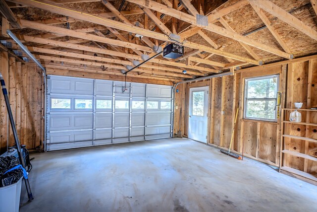 31 Herrick Rd, Belfast, ME 04915 - garage featuring a garage door opener