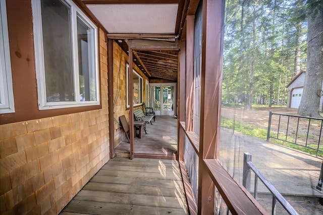 31 Herrick Rd, Belfast, ME 04915 - view of wooden terrace
