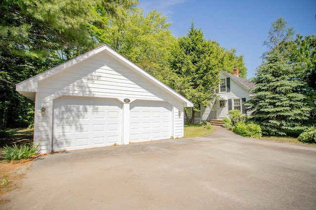 142 Military Rd, Greenbush, ME 04418 - view of detached garage
