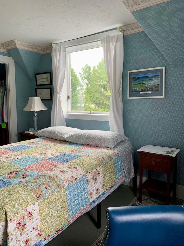 361 Water St, Addison, ME 04606 - bedroom featuring vaulted ceiling