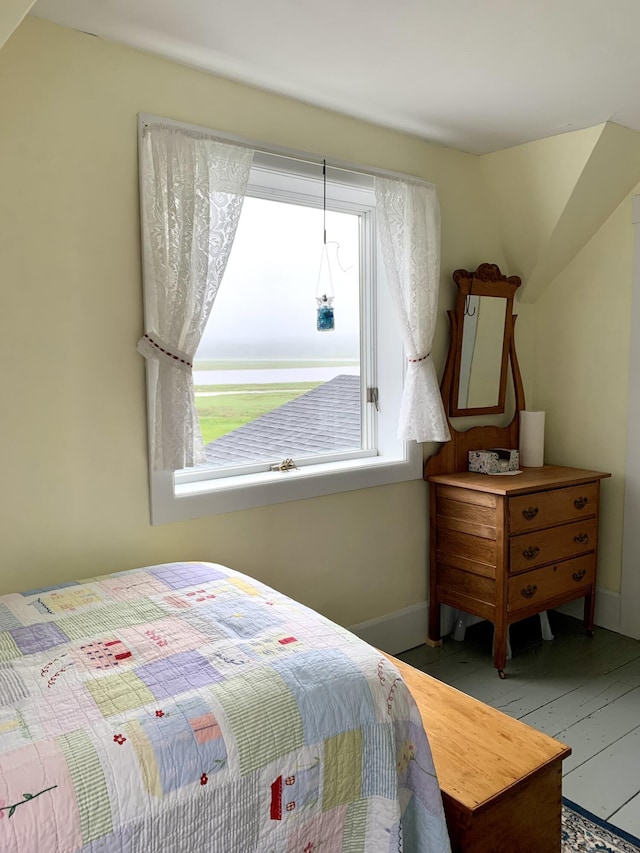 361 Water St, Addison, ME 04606 - bedroom featuring baseboards and wood finished floors