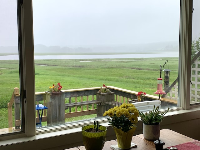 361 Water St, Addison, ME 04606 - balcony featuring a view of countryside and a water view
