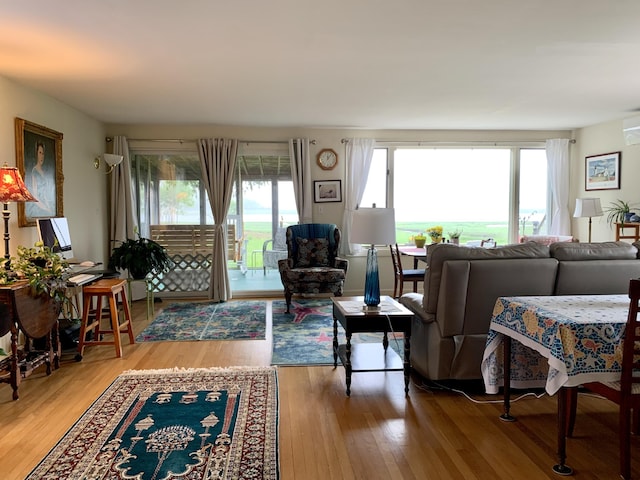 361 Water St, Addison, ME 04606 - living area with healthy amount of natural light and wood finished floors