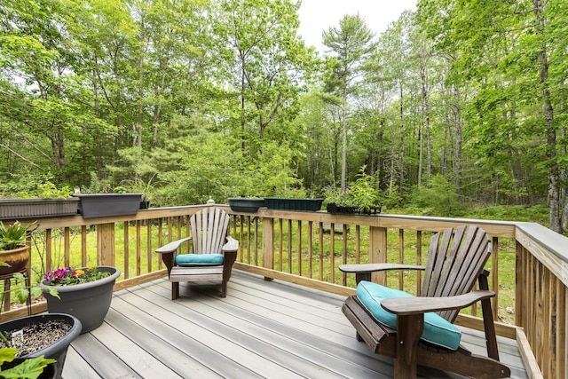 17 Eagle Ln, Damariscotta, ME 04543 - view of wooden deck