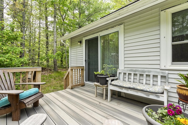17 Eagle Ln, Damariscotta, ME 04543 - view of deck