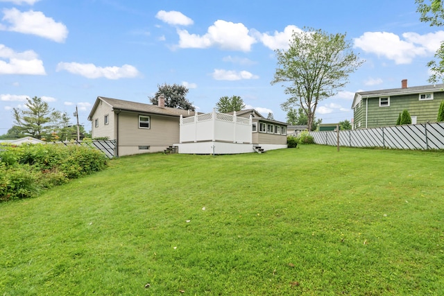8 Grovemount Ln, Lewiston, ME 04240 - view of yard