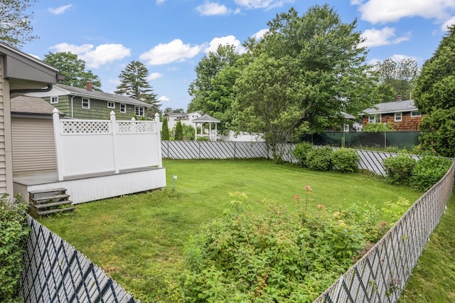 8 Grovemount Ln, Lewiston, ME 04240 - view of fenced backyard