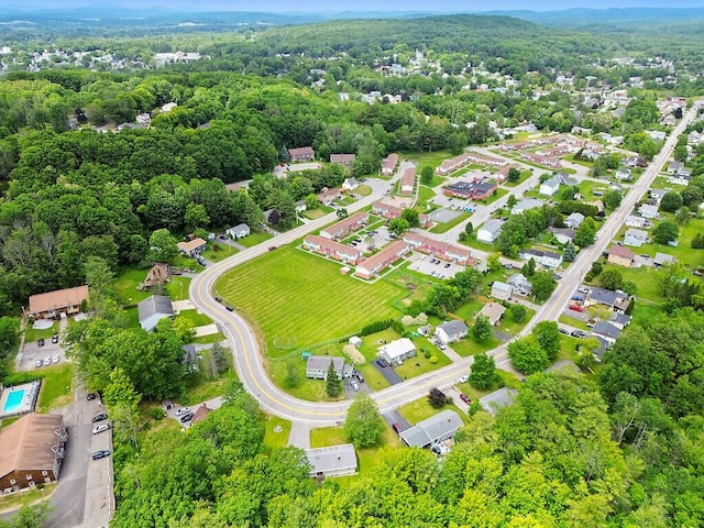 154 Rideout Ave, Lewiston, ME 04240 - bird's eye view of a heavily wooded area