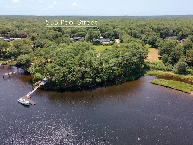 555 Pool St, Biddeford, ME 04005 - bird's eye view of a nearby body of water