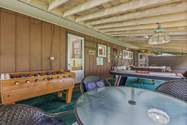 1522 Richville Rd, Standish, ME 04084 - view of patio / terrace with outdoor dining space