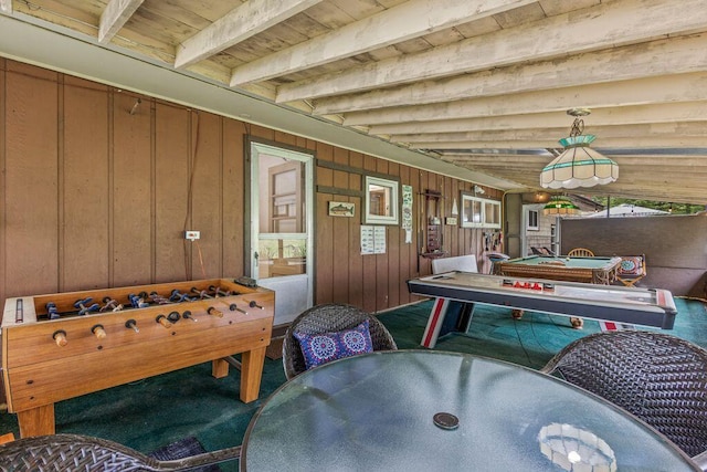 1522 Richville Rd, Standish, ME 04084 - view of patio / terrace with outdoor dining space