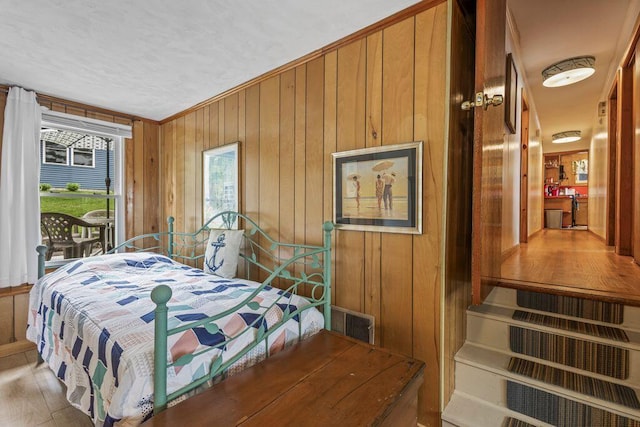 1522 Richville Rd, Standish, ME 04084 - bedroom with wooden walls