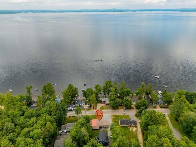 1522 Richville Rd, Standish, ME 04084 - bird's eye view of a large body of water