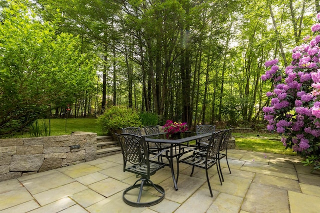 2 Teressa Ln, York, ME 03909 - view of patio featuring outdoor dining space