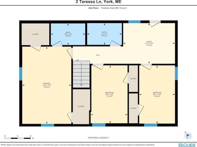 2 Teressa Ln, York, ME 03909 - view of floor plan / room layout