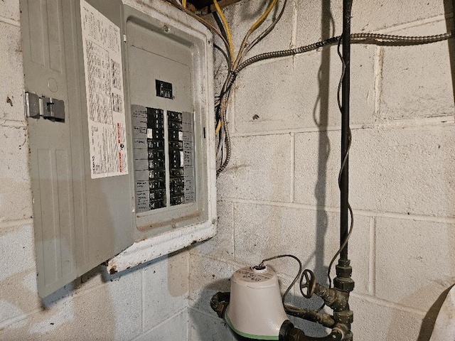 28 Varnum Pond Rd, Temple, ME 04984 - utilities featuring electric panel