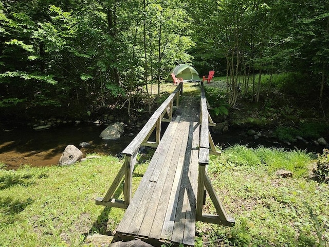 28 Varnum Pond Rd, Temple, ME 04984 - exterior view of a forest