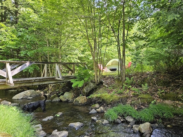 28 Varnum Pond Rd, Temple, ME 04984 - view of yard