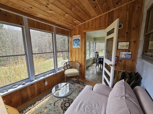 28 Varnum Pond Rd, Temple, ME 04984 - sunroom featuring plenty of natural light