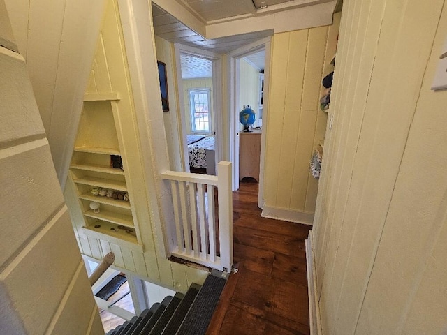 28 Varnum Pond Rd, Temple, ME 04984 - corridor featuring hardwood / wood-style floors