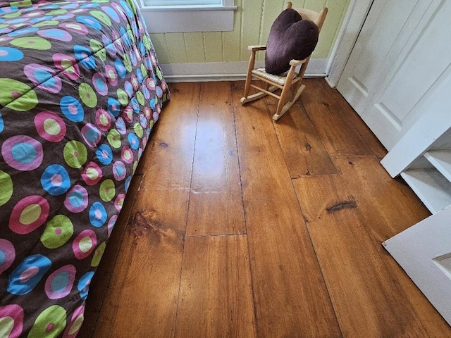 28 Varnum Pond Rd, Temple, ME 04984 - bedroom / living area view of wood finished floors