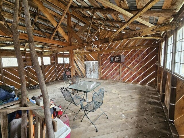 28 Varnum Pond Rd, Temple, ME 04984 - attic with plenty of natural light