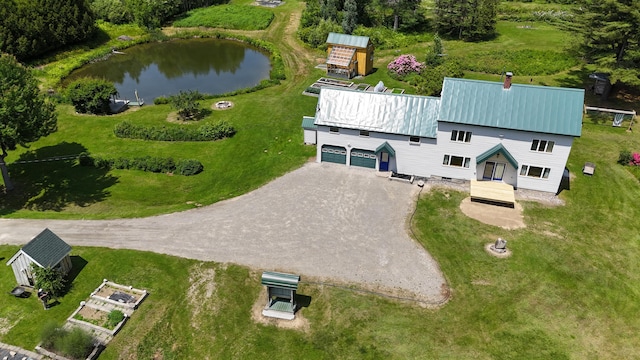 163 Ayer Ridge Rd, Freedom, ME 04941 - aerial view of property and surrounding area featuring a nearby body of water