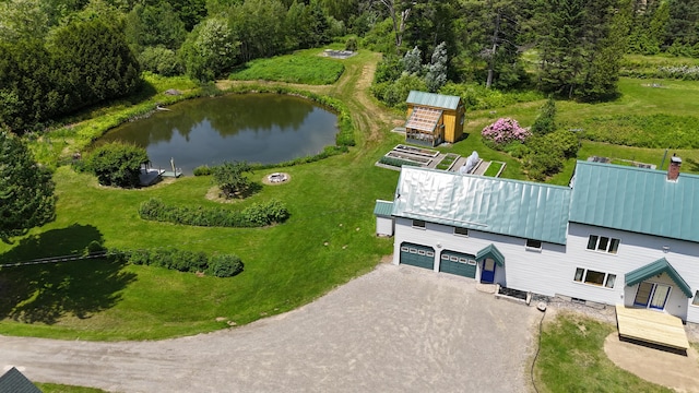 163 Ayer Ridge Rd, Freedom, ME 04941 - aerial view of property and surrounding area featuring a nearby body of water