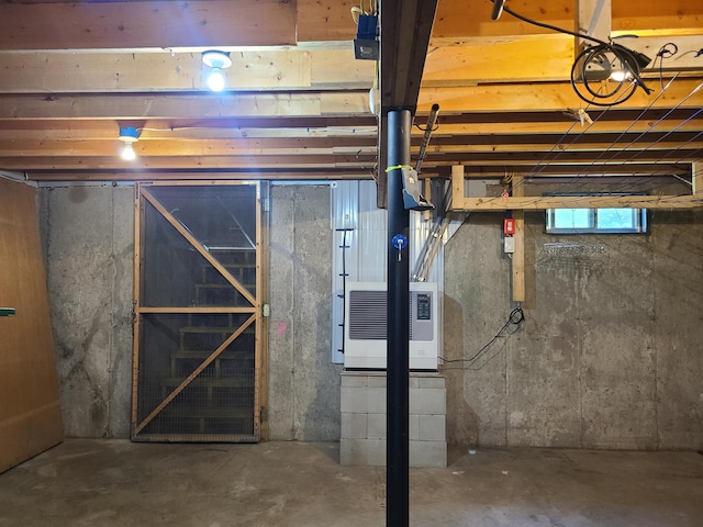 163 Ayer Ridge Rd, Freedom, ME 04941 - view of unfinished below grade area