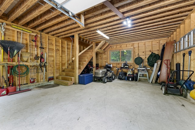 50 Flagg Way, Fayette, ME 04349 - view of garage