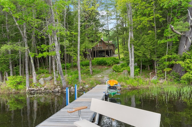 50 Flagg Way, Fayette, ME 04349 - dock area with a water view